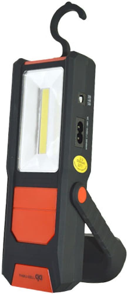 Ръчна LED лампа COB 1+2W  с магнит и батерия 1200mAh