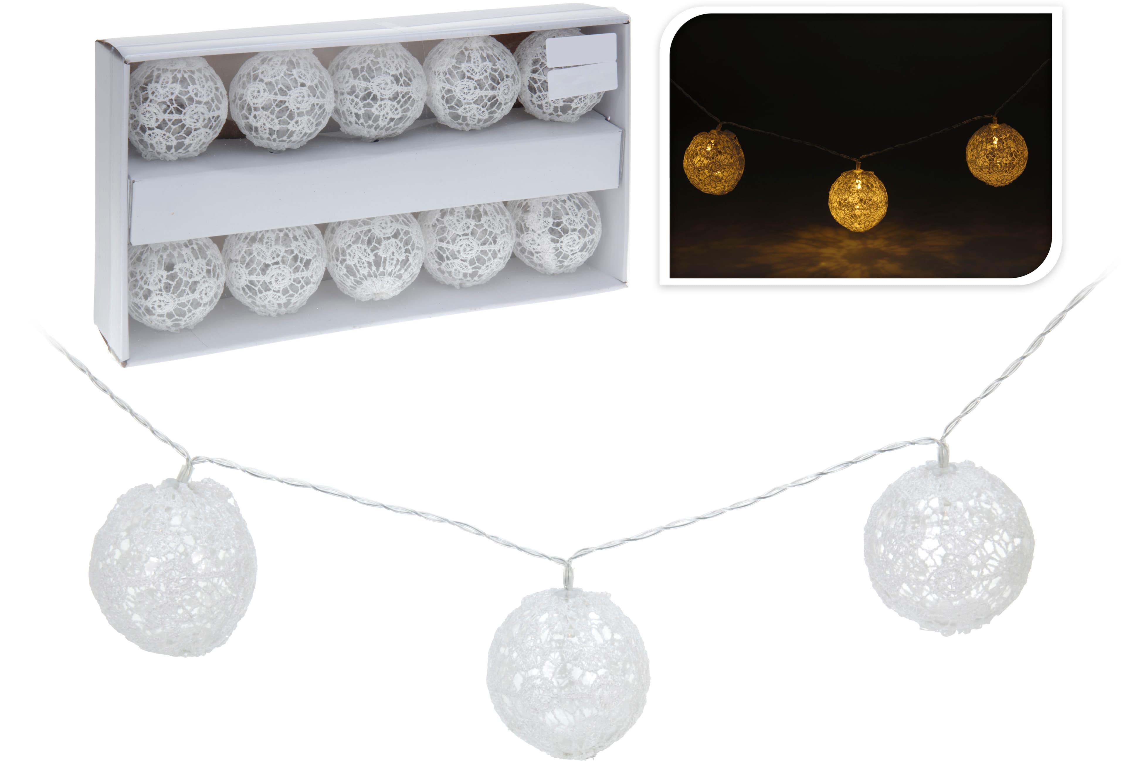 Светещи LED топки 10 броя / AX3000080