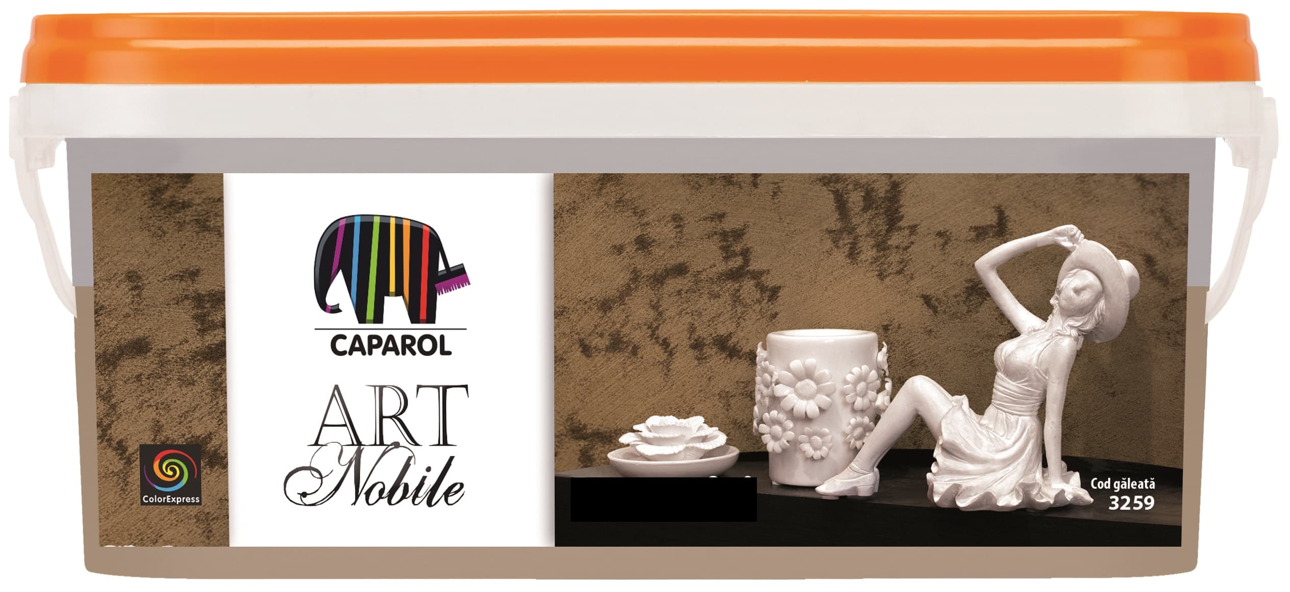 Декорация за интериор Caparol Art Nobile с ефект на метални пигменти 1,25л