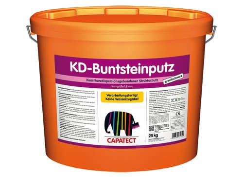 Мозаечна мазилка Capatect KD-Buntsteinputz Granitshwartz 25кг
