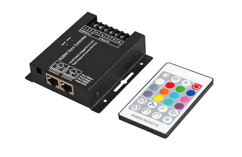 RF контролер за RGB LED осветление 24А