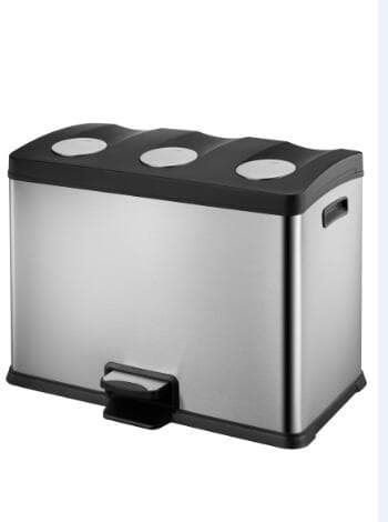 Кошче за рециклиране на болкук/3 сектора  - 35 L.