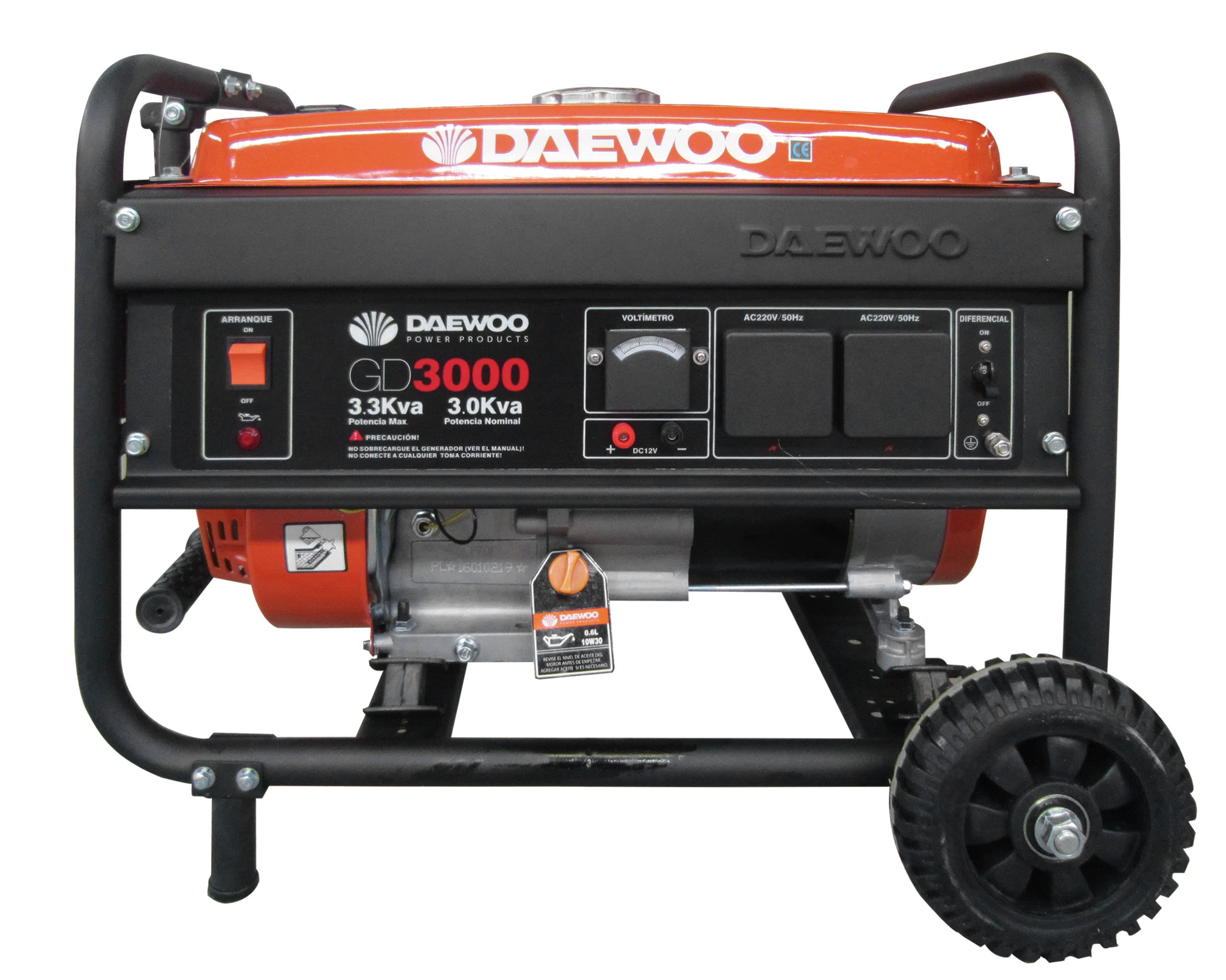 Бензинов генератор Daewoo GD3000 / 2500W 