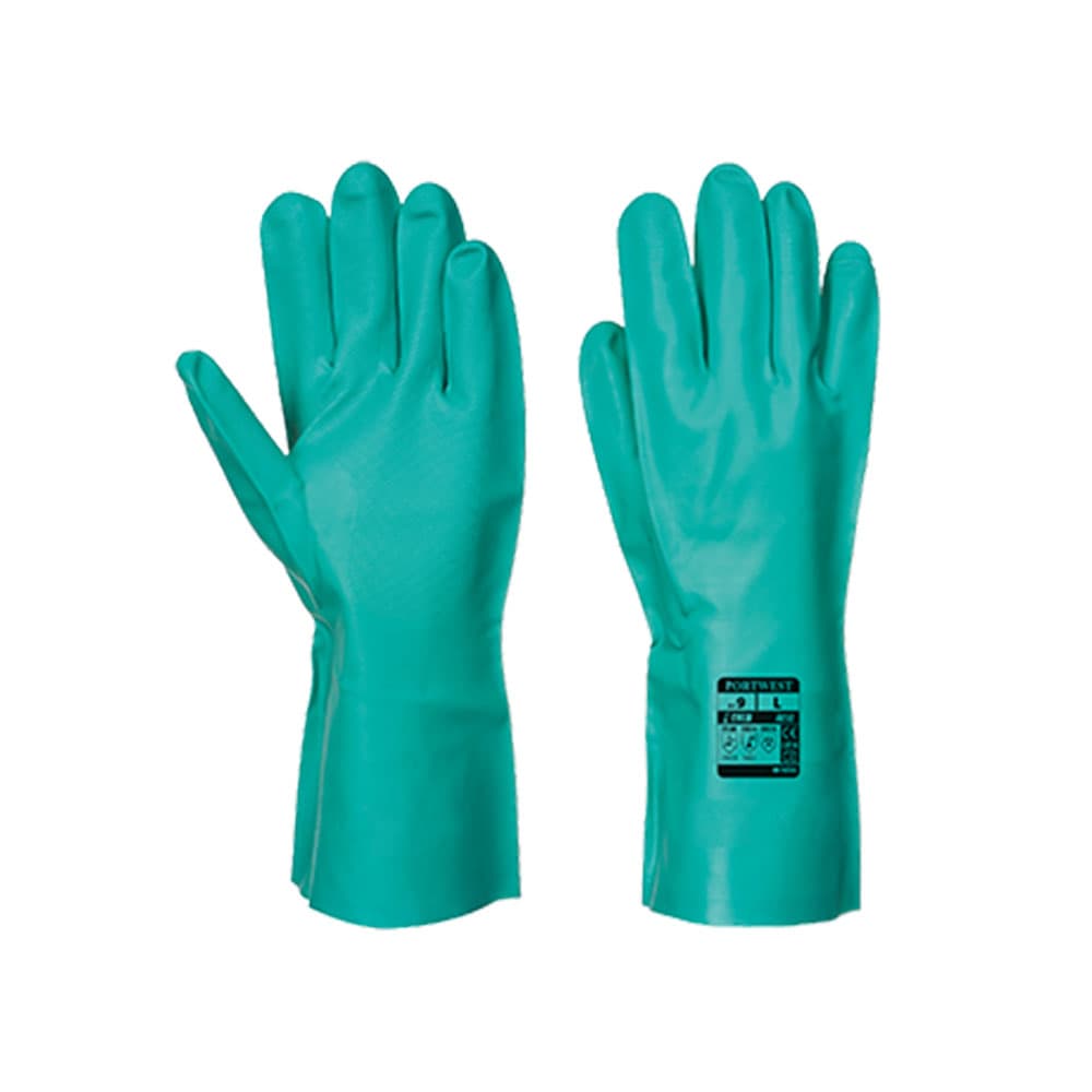 Химически ръкавици Portwest Nitrosafe XL зелени