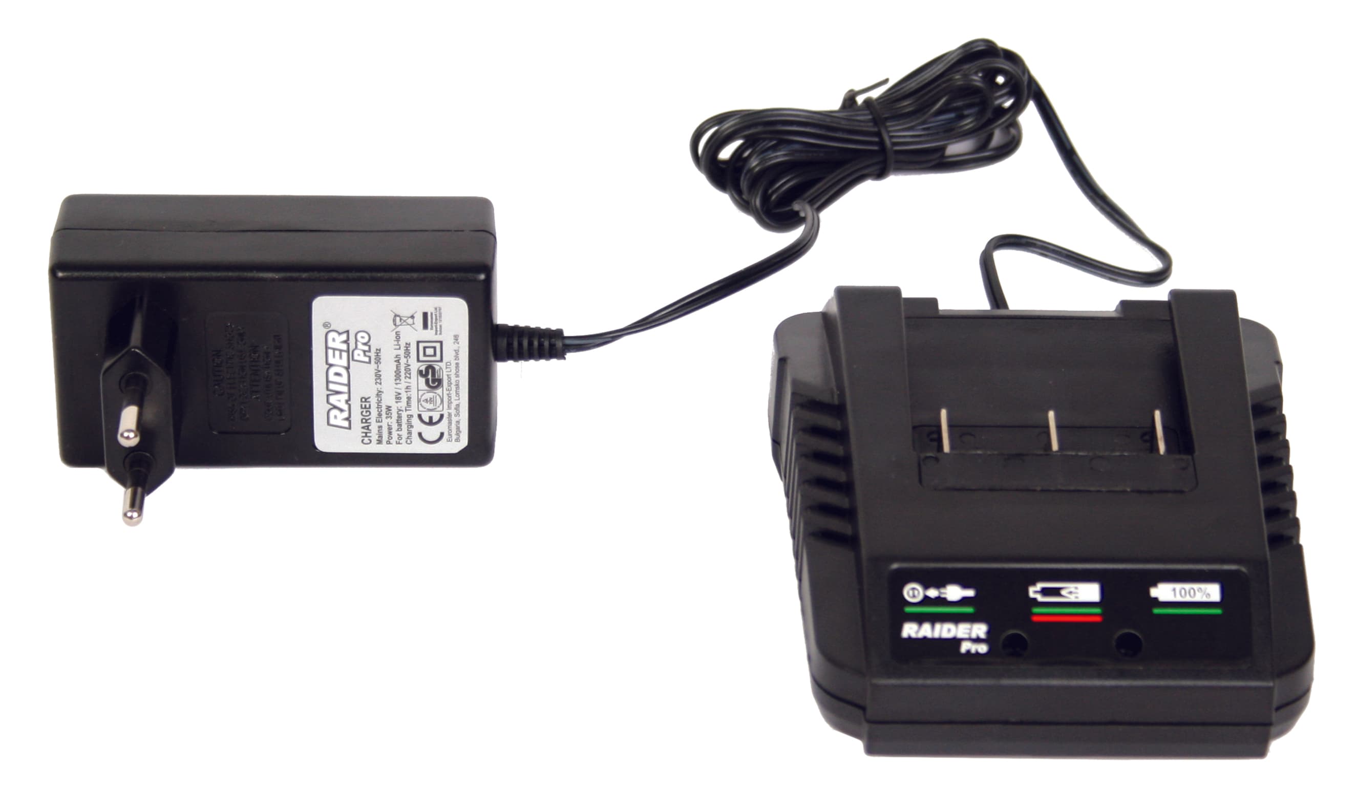Зарядно за акумулаторна бормашина Raider RD-CDL01 / 14.4V