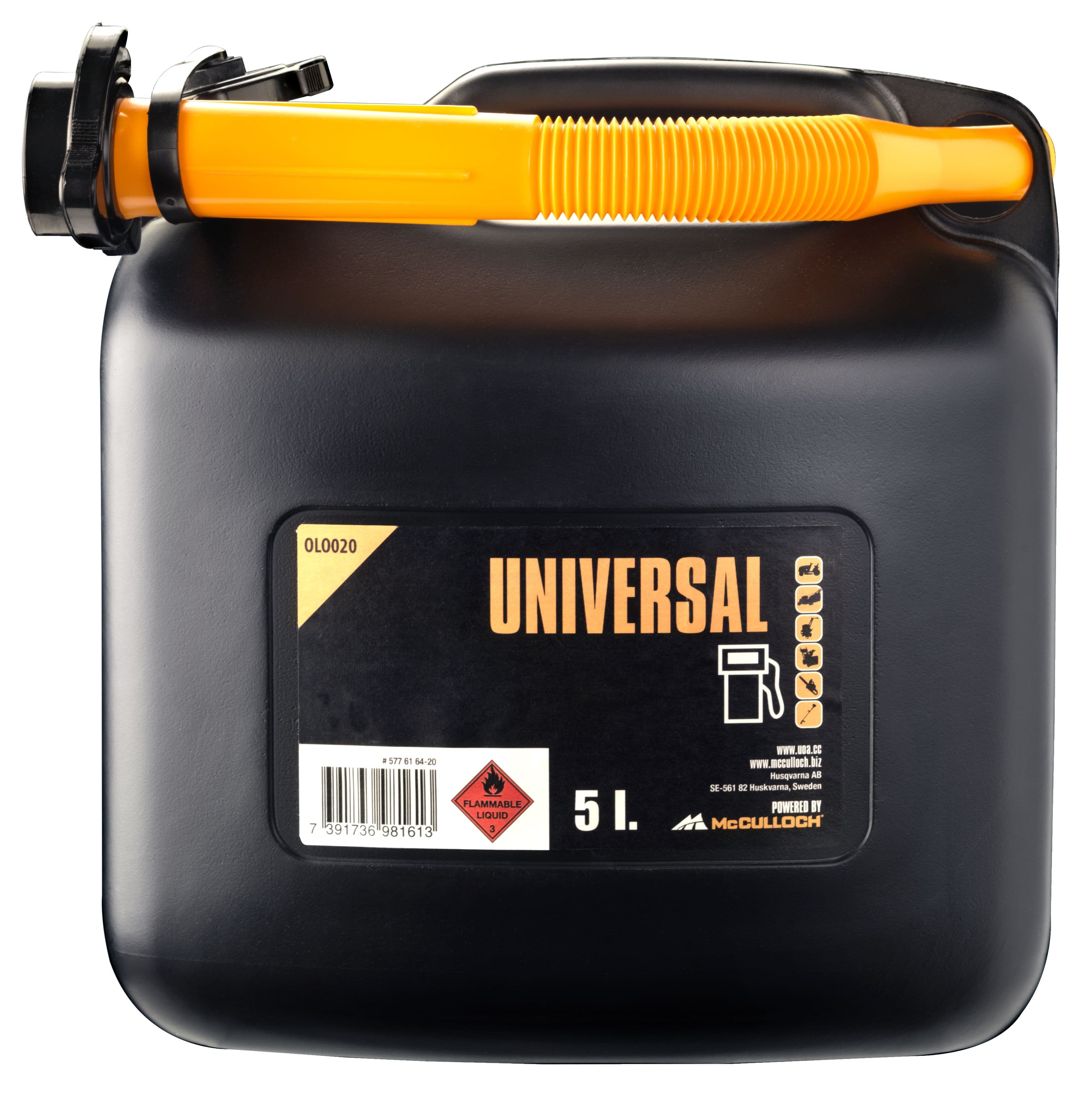 Туба за гориво McCulloch Universal 5л