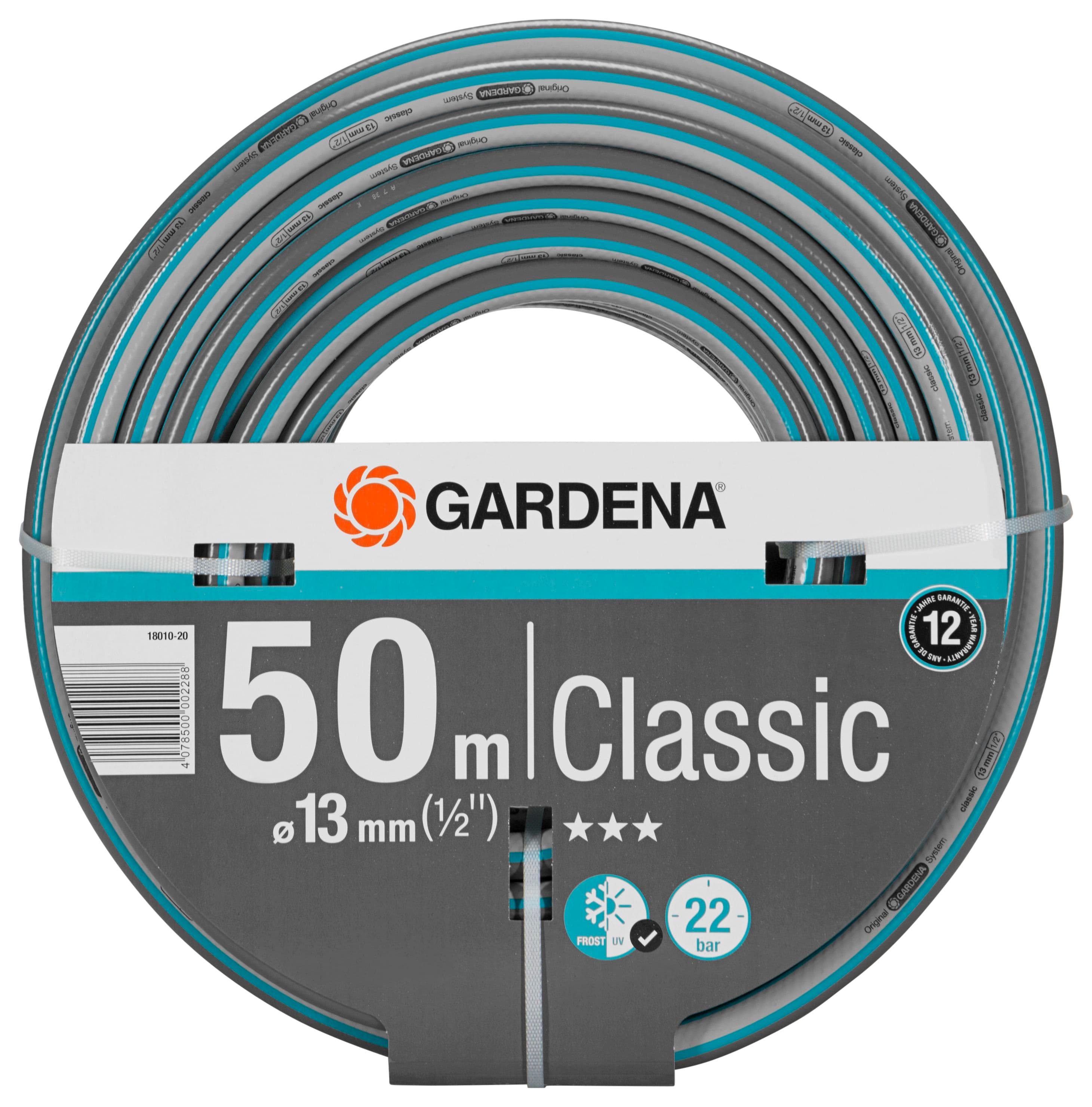 Градински маркуч Gardena Classic 18010-20 / 1/2" / 50м / 22 bar