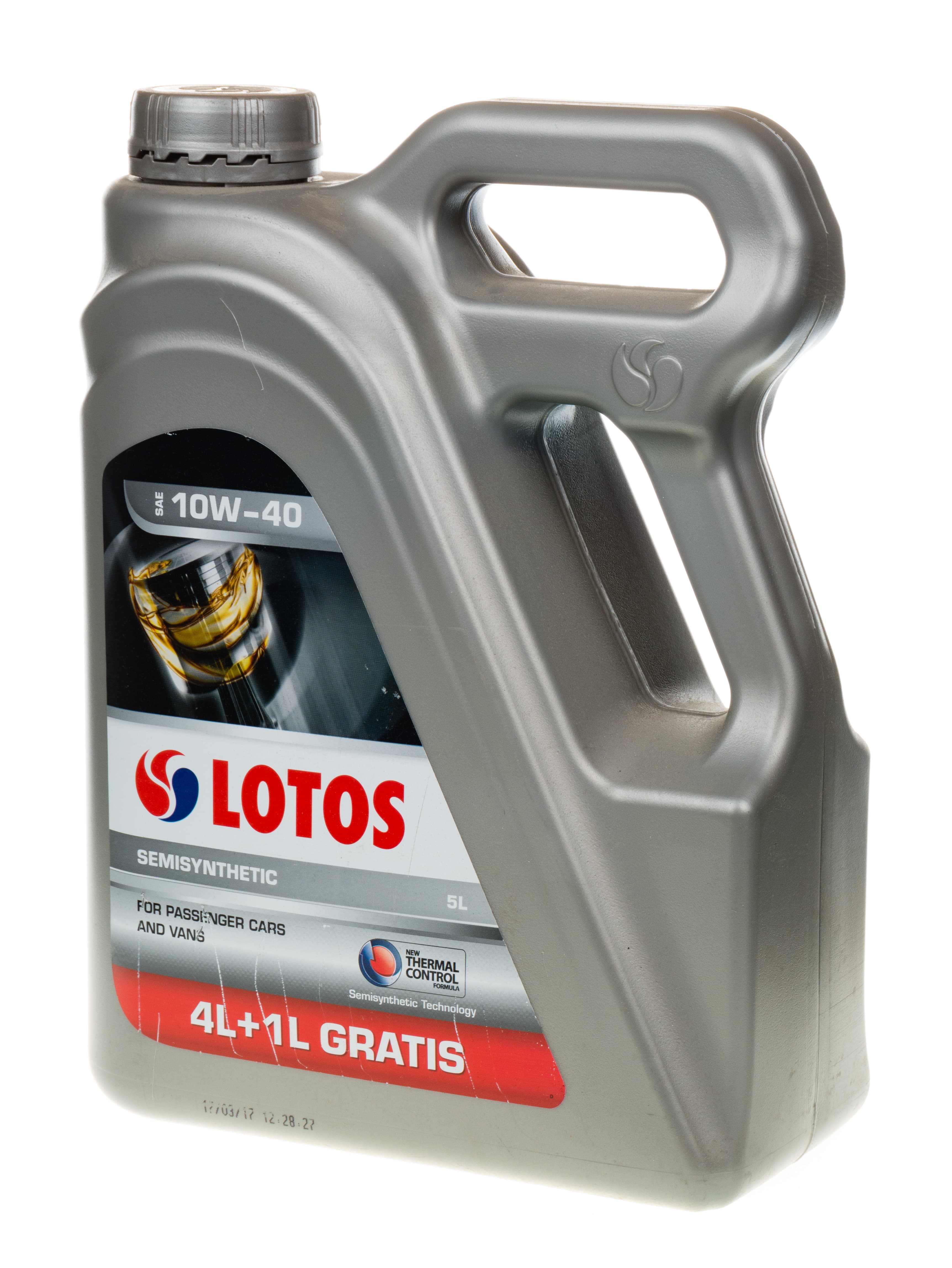 Полусинтетично масло 10W/40 промо Lotos Semisynthetic SL/CF SAE