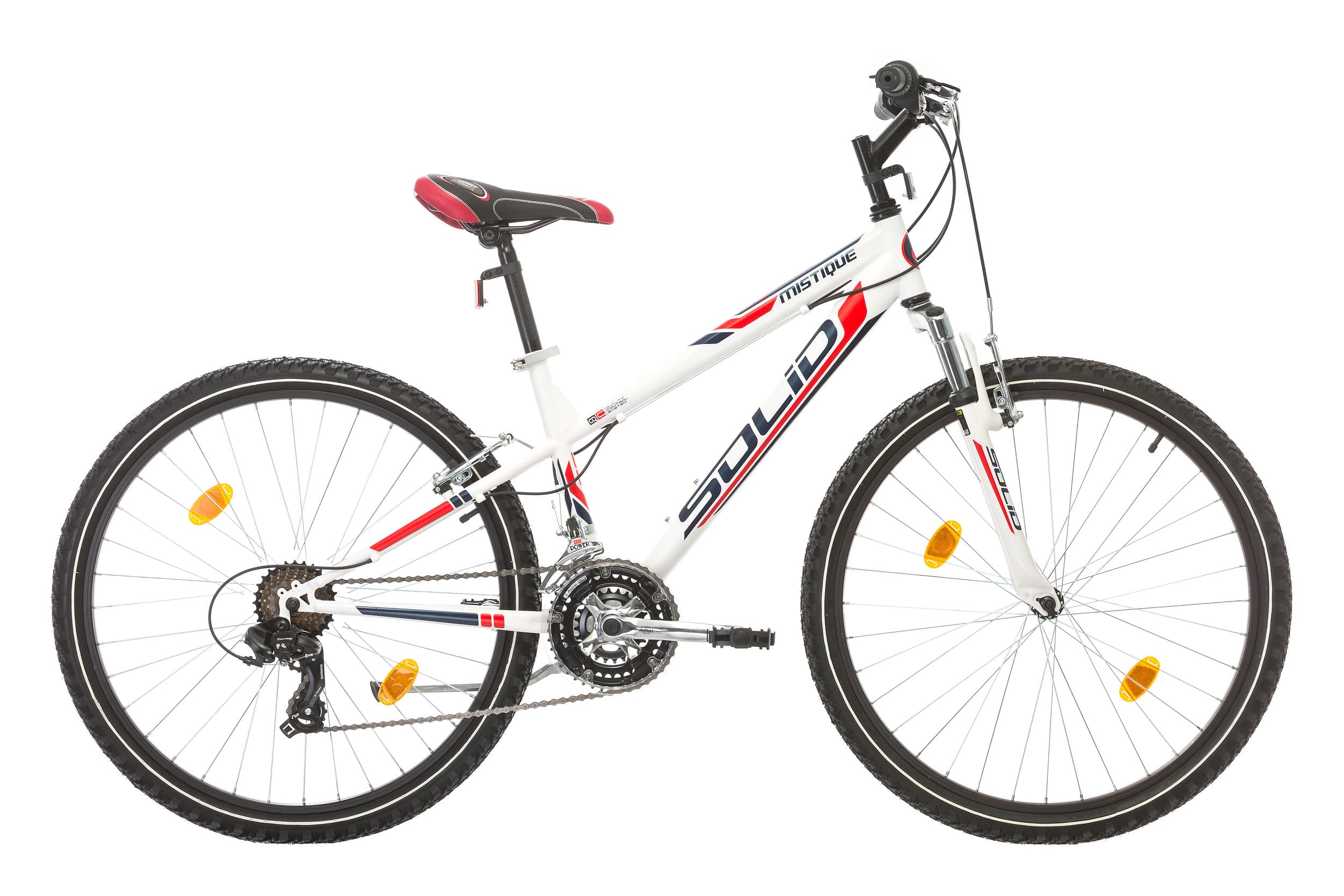 Велосипед Solid Mystique 26" 21 скорости бял