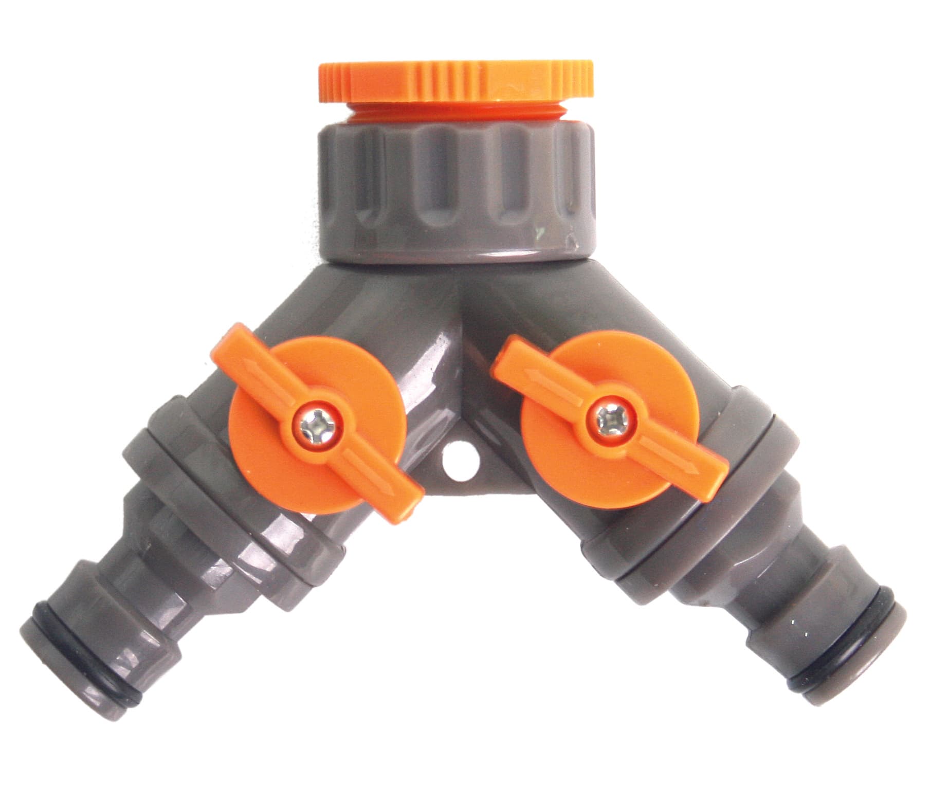 Разклонител със стоп 2 изхода 1/2"-3/4" TG