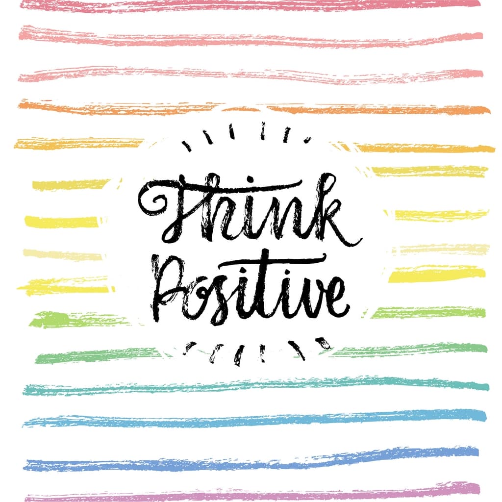 Картина Canvas FCV-085 Think positive 68x68cm
