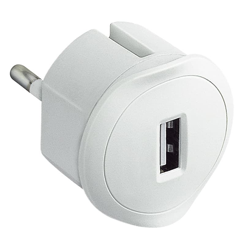 Зарядно устройство Legrand USB 1,5A 5V бяло