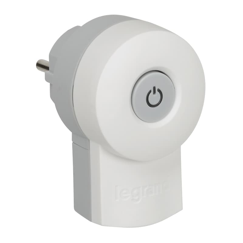 Щепсел с копче с LED индикация 2P+T 