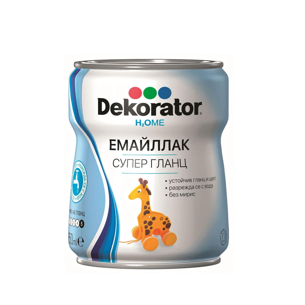 Емайллак Декоратор Супергланц зелен 650ml