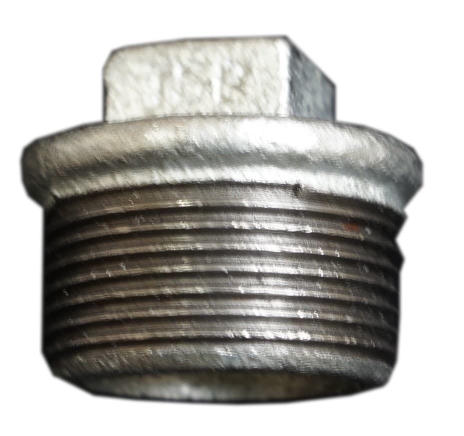 Тапа шестограм поцинкована Tsp 1 1/2"