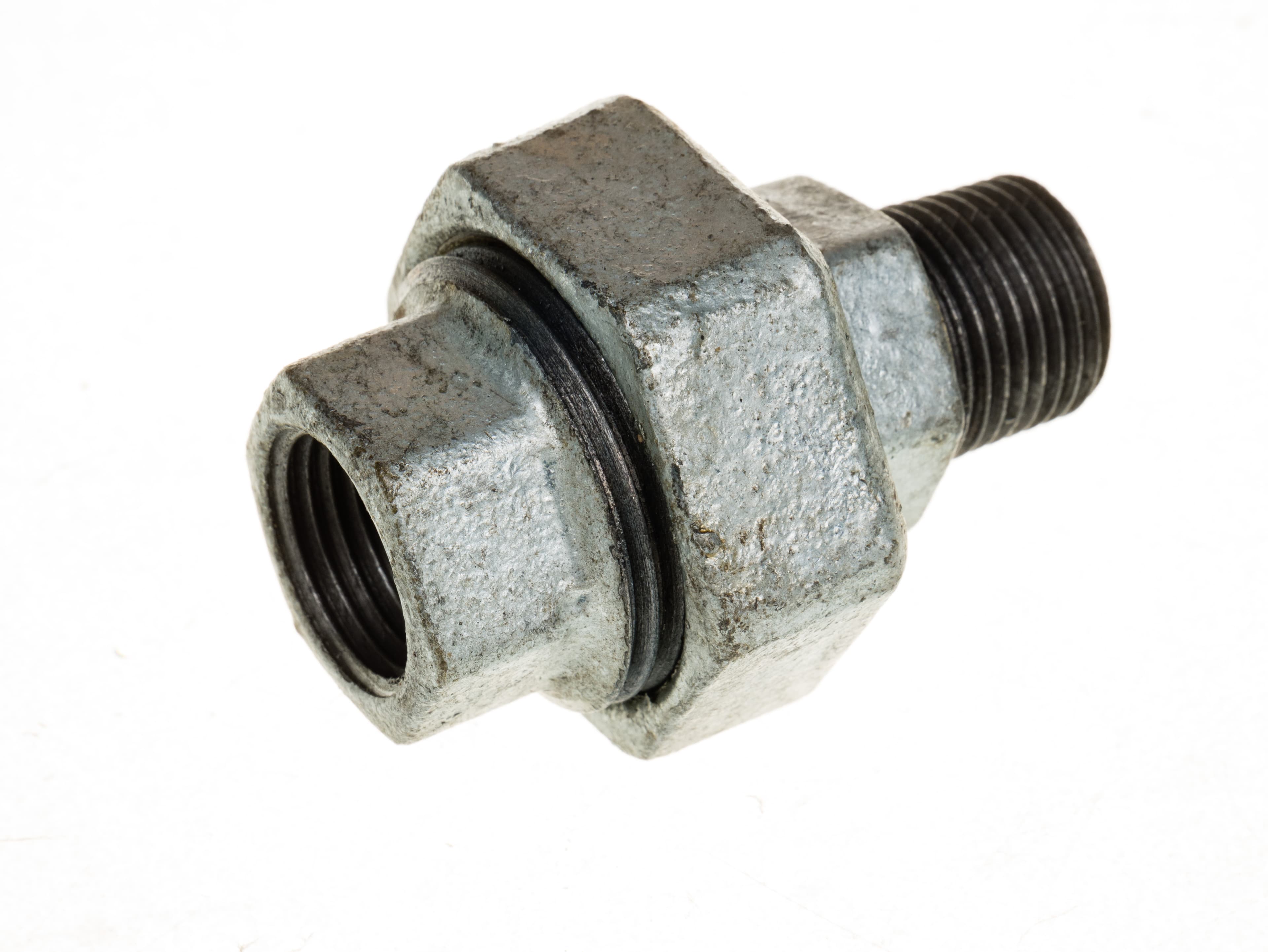 Холендър нипел плосък МЖ 1/2"