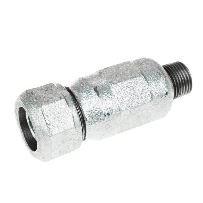 Поцинкована бърза връзка - нипел 1/2"