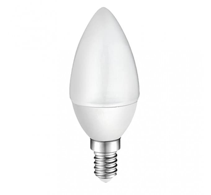 LED крушка Ligthex Plastic B35 E14 5W 4000K матирана 