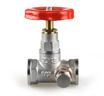 Спирателен вентил с изпускател 1/2'' THS Thermostyle