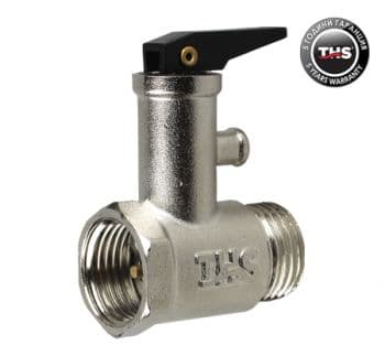 Предпазен вентил за бойлер с лостче 1/2" THS Thermostyle