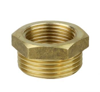 Матиран жълт вътрешно редуктивен нипел 11/4" М * 3/4" Ж Ths Thermostyle