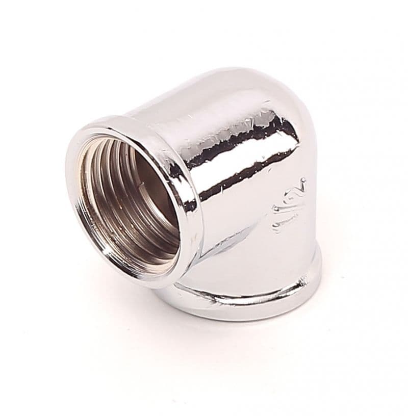 Коляно 1/2" ЖЖ  месинг хром полирано Ths Thermostyle