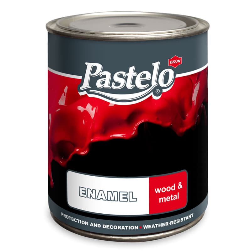 Алкидна боя екстра Pastelo черна 650 мл