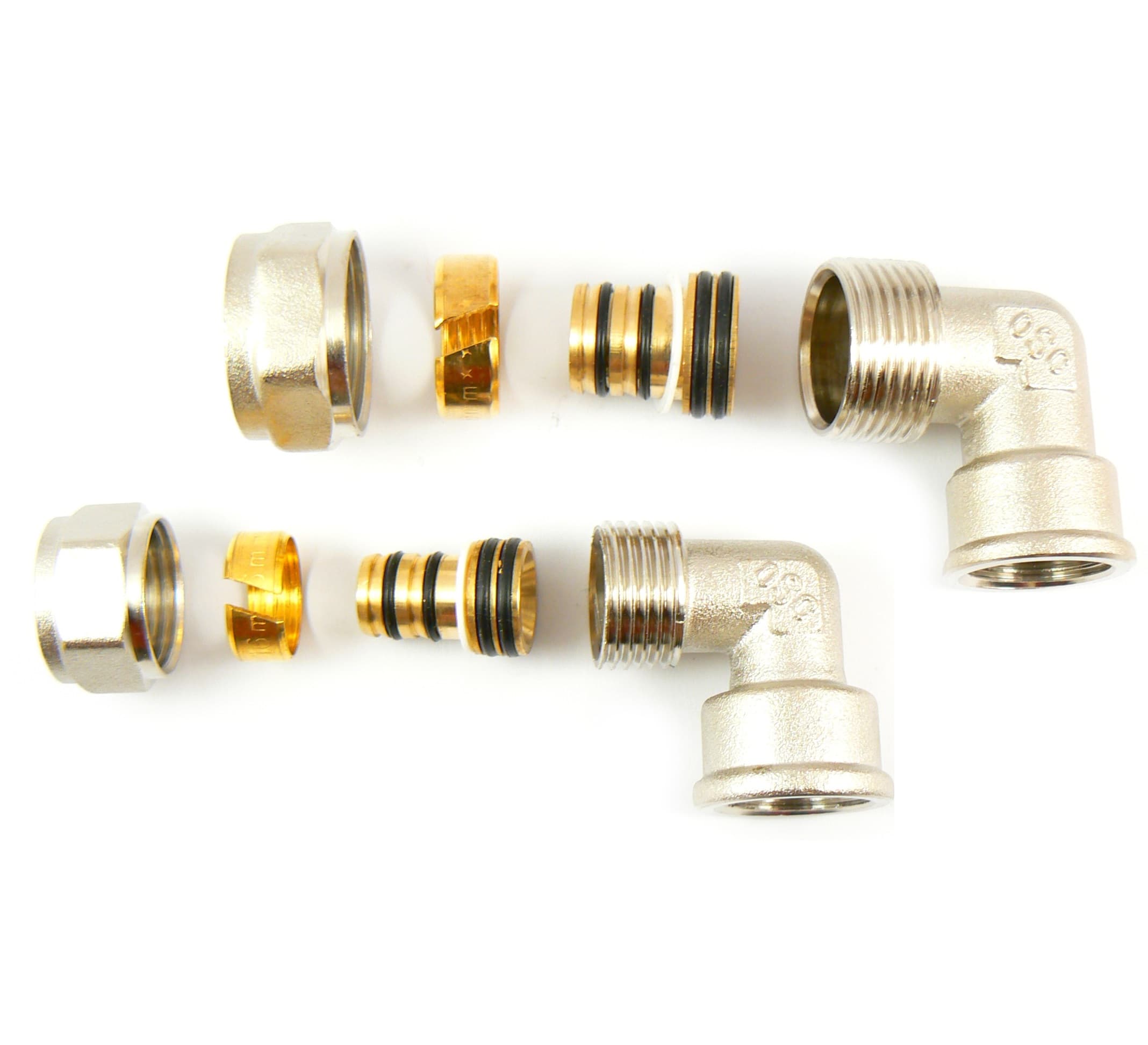 Адаптор THS Thermostyle ъглов ø20х1/2" Ж