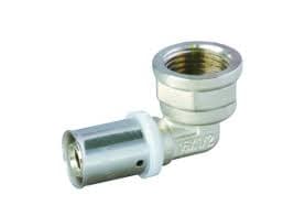 Прес адаптор THS Thermostyle ъгъл Ф16 х 1/2" Ж