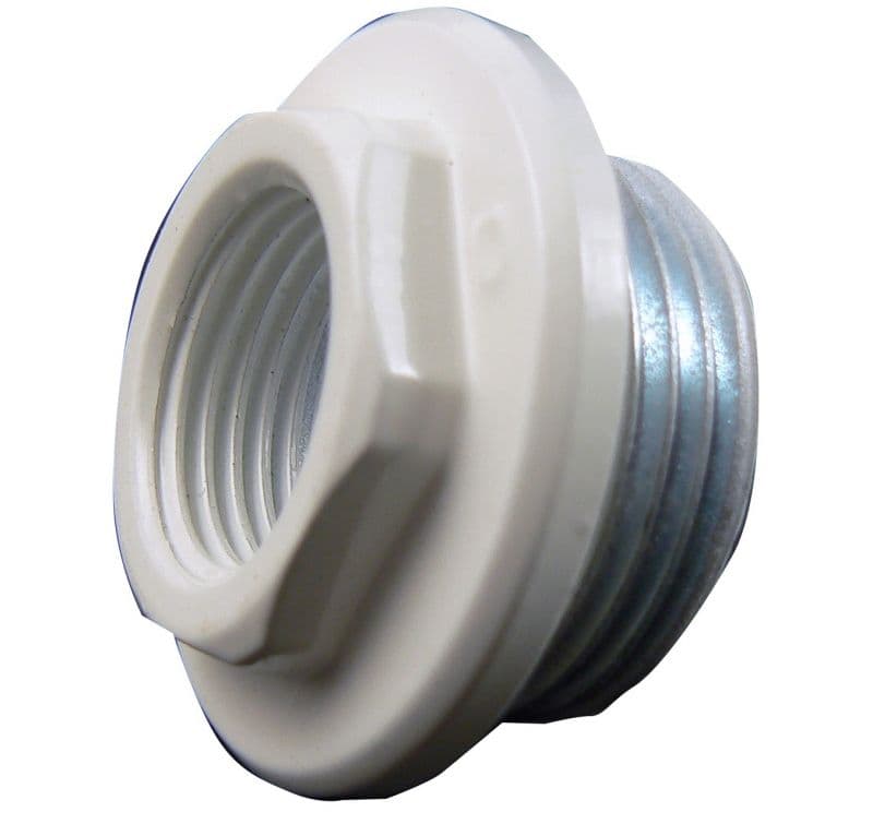 Редукция за алуминиев радиатор c уплътнение THS Thermostyle лява 1" х 1/2"