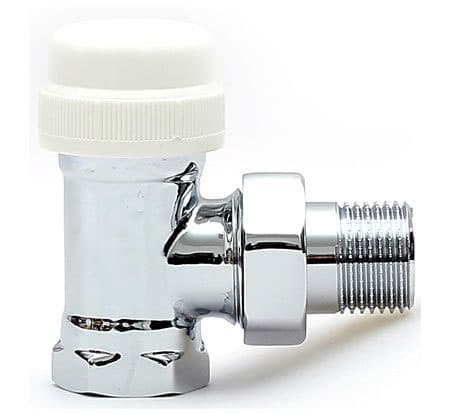 Ъглов кран за термоглава хром THS Thermostyle 1/2"