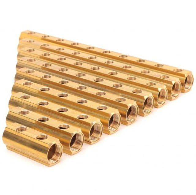 Профилен колектор 6 отвора THS Thermostyle 1" 