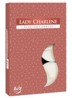 Чаени свещи Лейди Шарлийн 6 броя