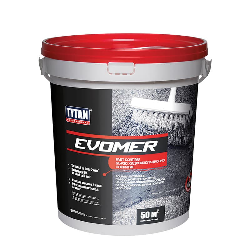 Бързо хидроизолационно покритие Tytan Professional Evomer 9 кг