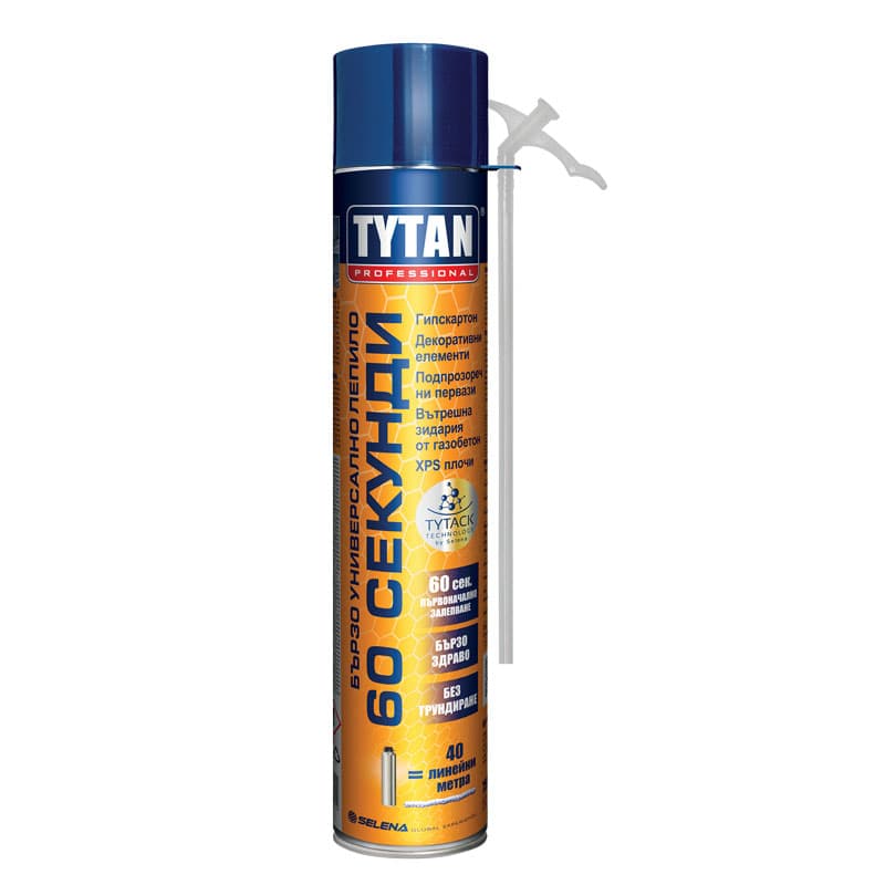 Универсално PU лепило Tytan Professional 60 Секунди 750мл