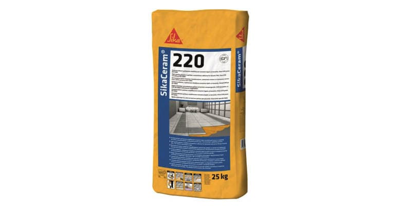Лепило за плочки Sika Ceram 220 сиво / 25кг