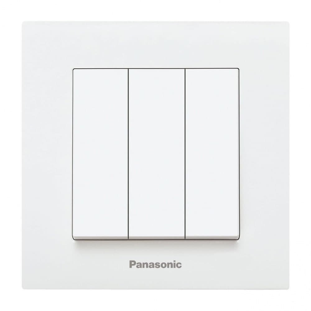 Троен ключ Каре Плюс Panasonic бял