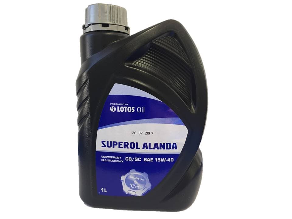 Минерално масло 15W40 Lotos superol alanda CB/SC SAE