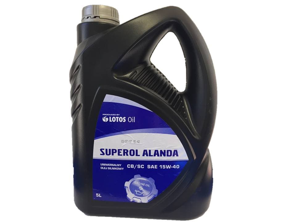 Минерално масло 15W40 Lotos superol alanda CB/SC SAE