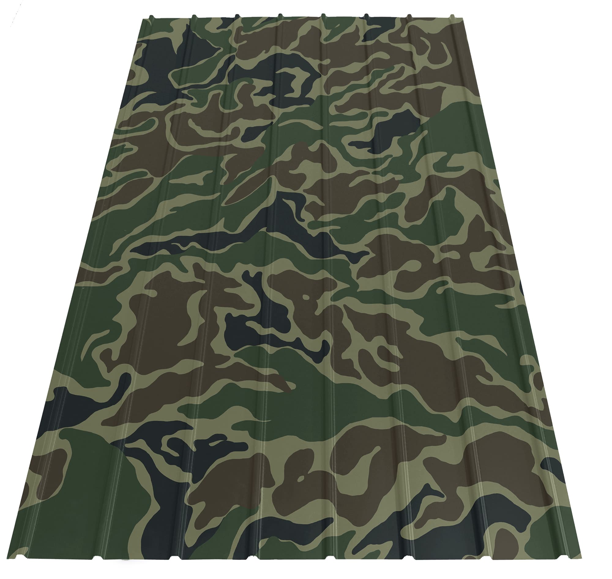 Трапецовидна ламарина Bravo Camouflage H12 0.4mm 200x91см 