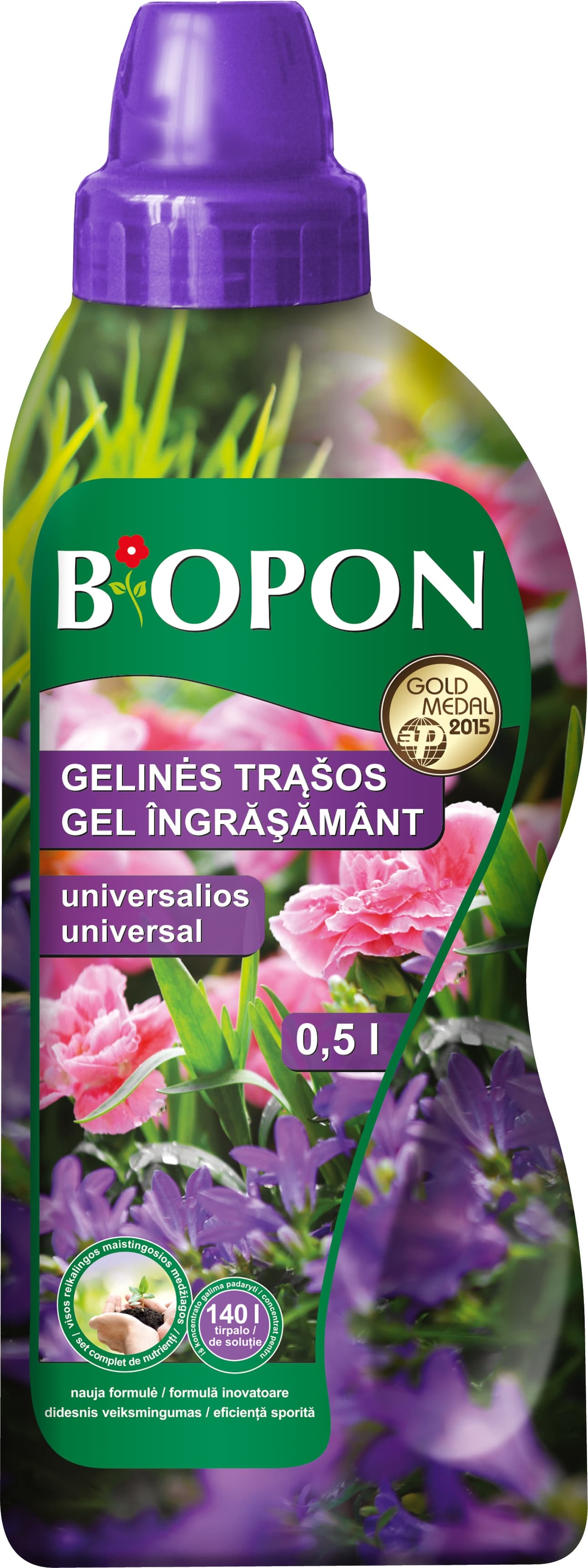 Универсален минерален тор гел Biopon 0.5l 