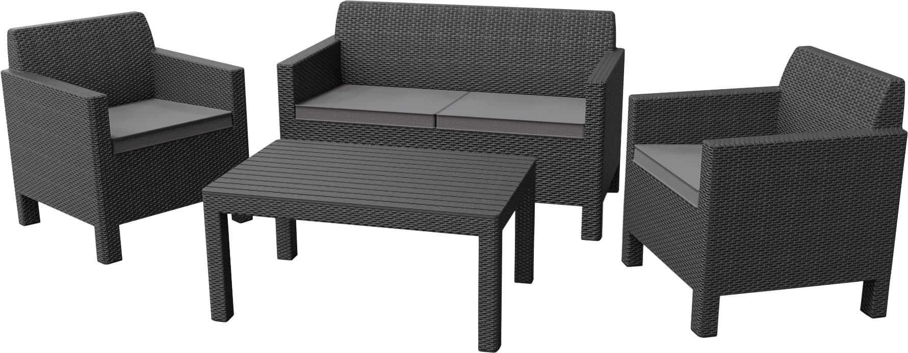 Градински сет Orlando lounge / графит