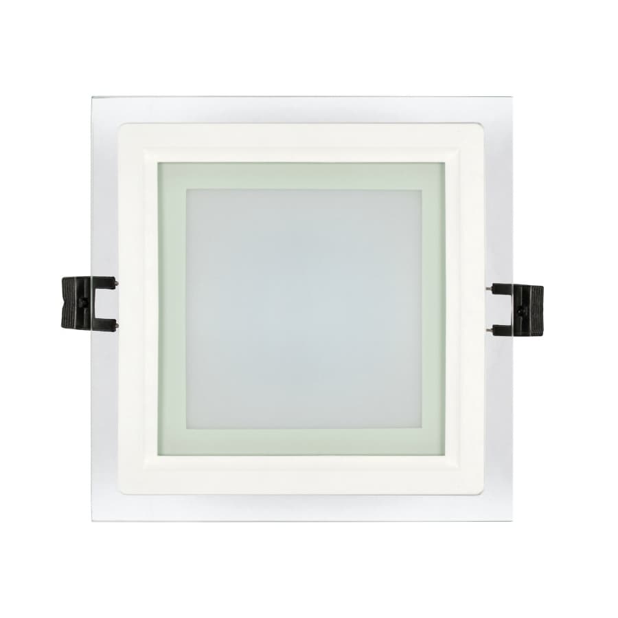 LED стъклен панел квадрат 6W 2700K 