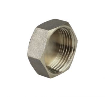 Капа 3/4" месинг / никел THS
