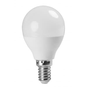 LED крушка топка UltraLux E14 5W топла светлина