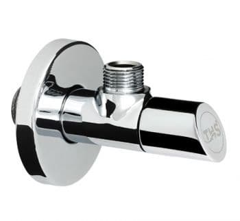 Спирателен кран 1/2''*3/8" Sharp Silver с розетка THS