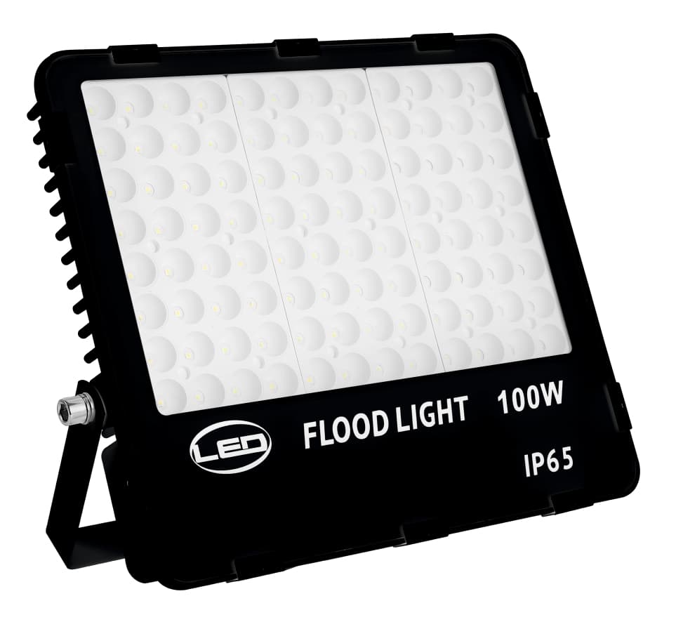 LED прожектор Lightex Nami черен 100W IP65