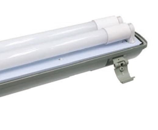 Осветително тяло за LED тръба T8 с отражател / 2 броя x 120см / IP65  