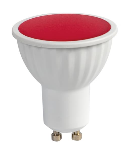 LED луничка UltraLux 5W GU10 червена 