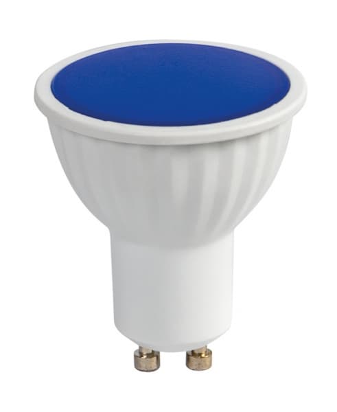 LED луничка UltraLux 5W GU10 синя 